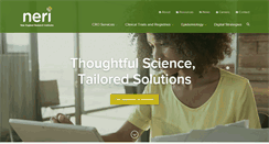 Desktop Screenshot of neriscience.com